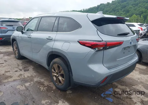 2022 Toyota Highlander Hybrid Xle Bronze Edition из США, поврежденный, VIN 5TDABRCH2NS541088